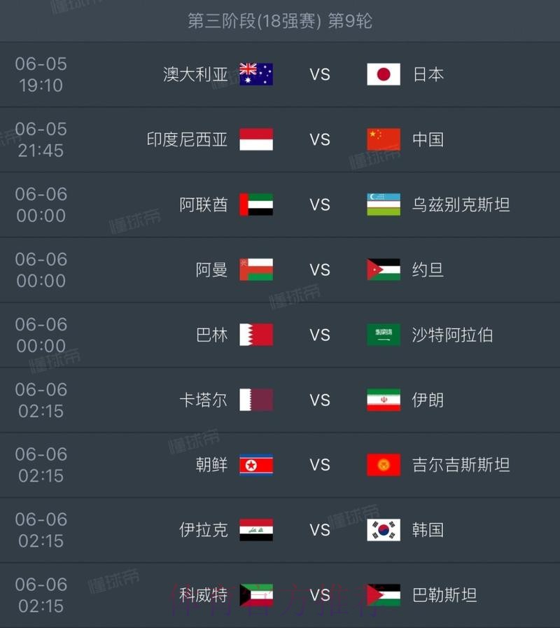 2026世界杯小组赛赛程推荐 2026世界杯小组赛赛程推荐